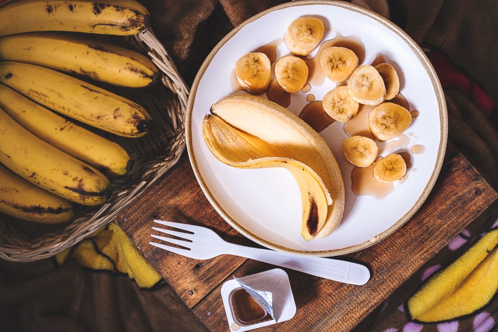 バナナを食べて1日のパフォーマンスをあげよう！
